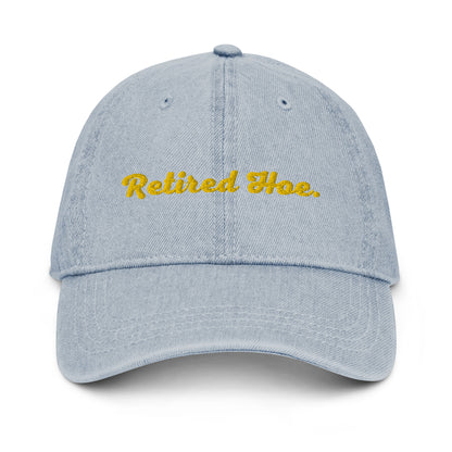 " Retired " Denim Hat